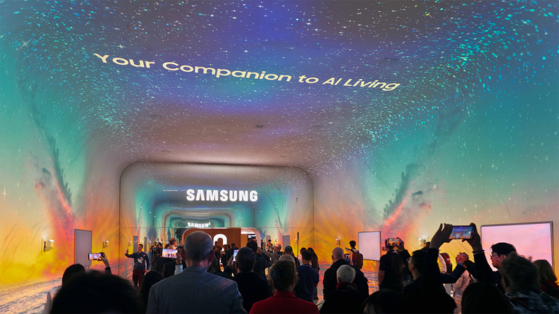삼성 'Your Companion to AI Living' CES 2026 현장 이미지 
