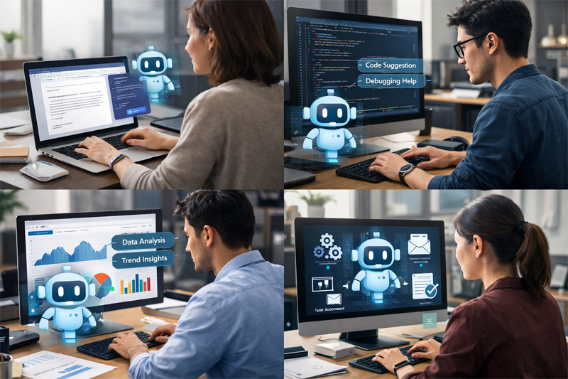 일상과 업무에 스며드는 생성형 AI 활용 이미지