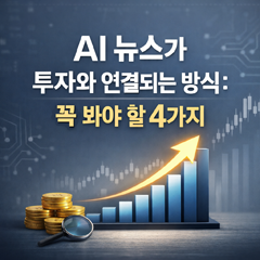 ai 뉴스가 투자와 연결되는 방식 : 꼭 봐야 할 4가지